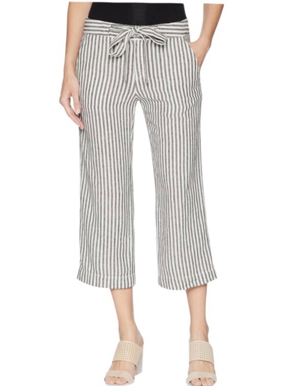 Sanctuary Clothing Women's Linen Stripe casual Pants Size 31